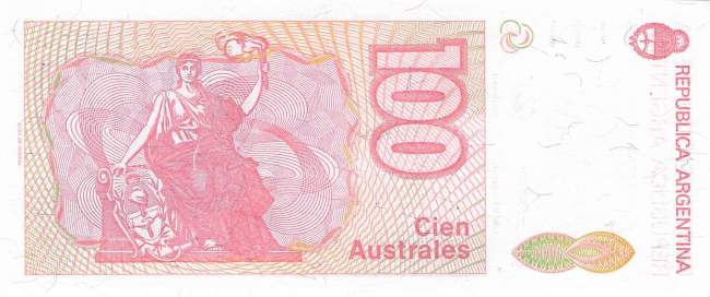 Argentinien p327c C 100 Australes 1985